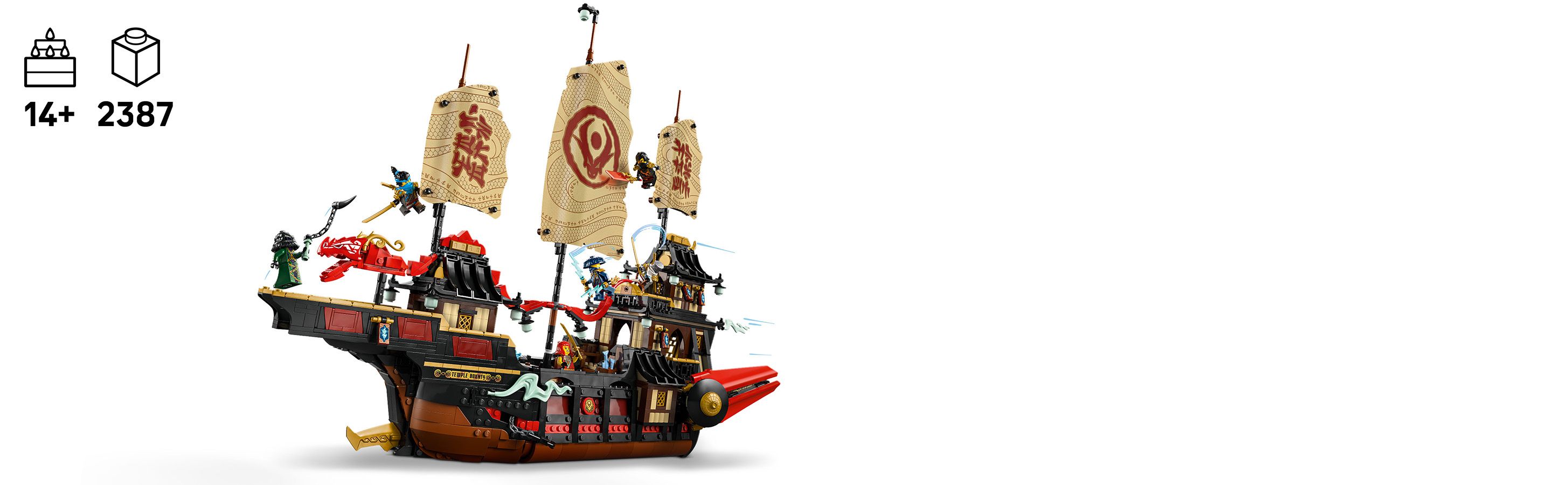 Nindžovská dobrodružství na&nbsp;širém moři!